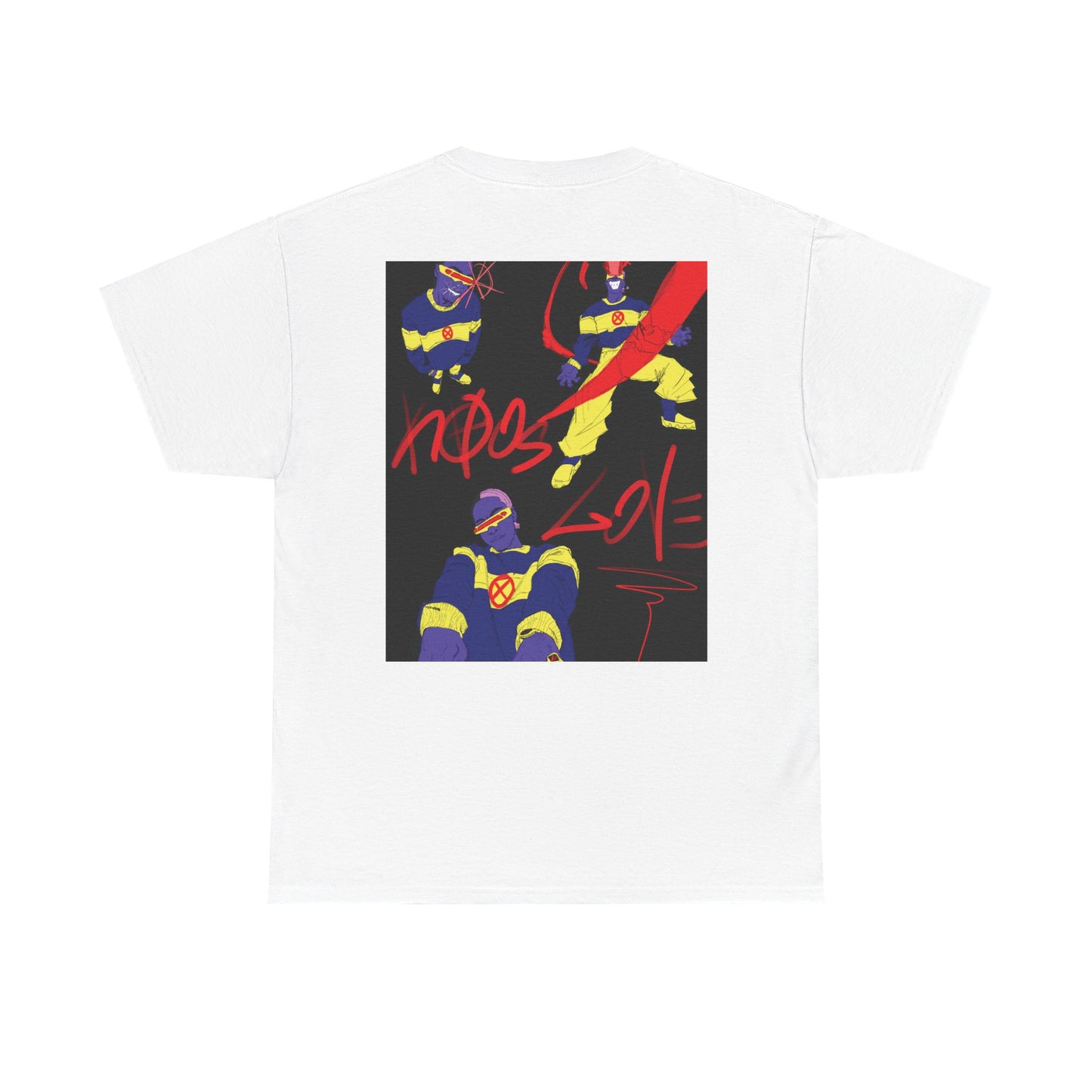 Urban Graphic Unisex Heavy Cotton Tee - Vintage Cartoon Style