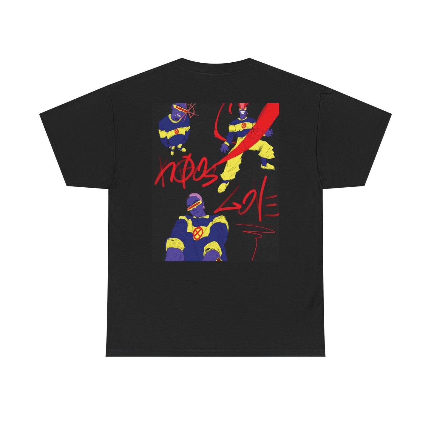 Urban Graphic Unisex Heavy Cotton Tee - Vintage Cartoon Style