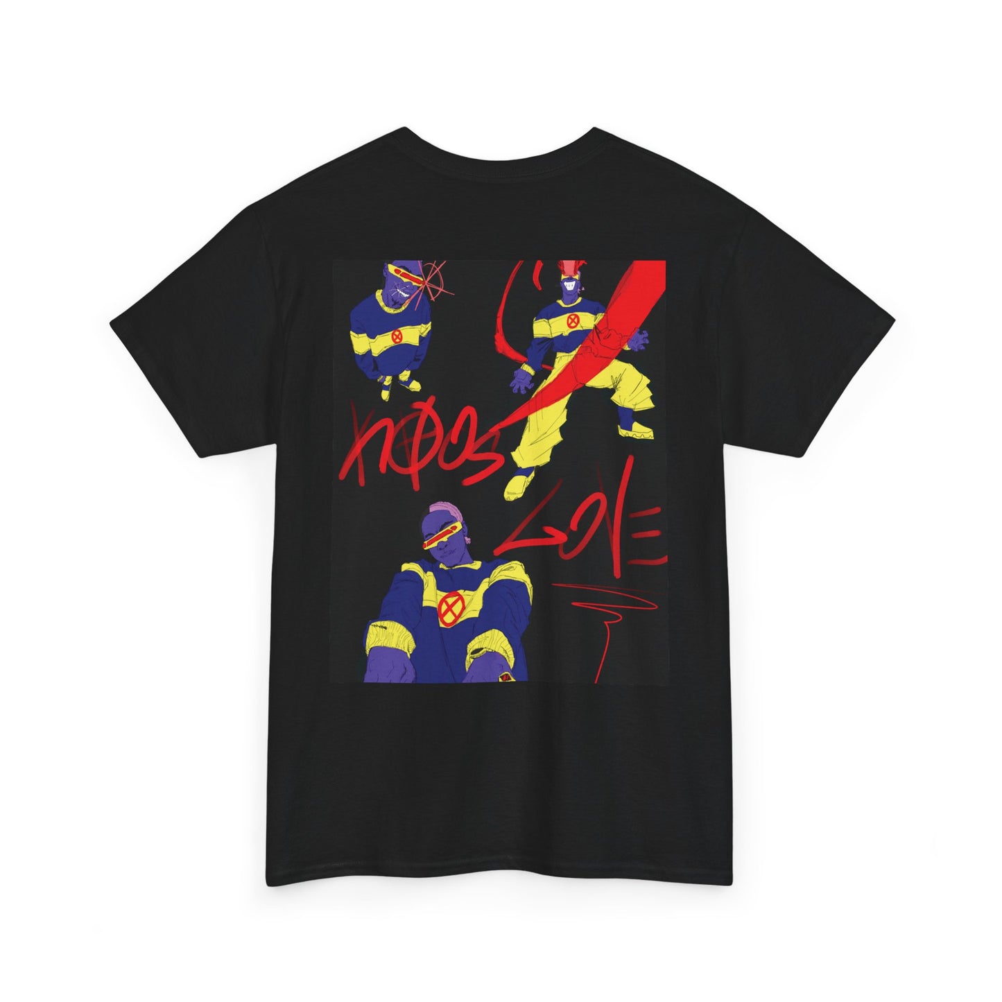 Urban Graphic Unisex Heavy Cotton Tee - Vintage Cartoon Style